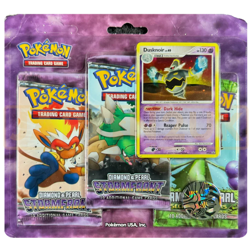 Pokemon Stormfront English 3-Pack Blister