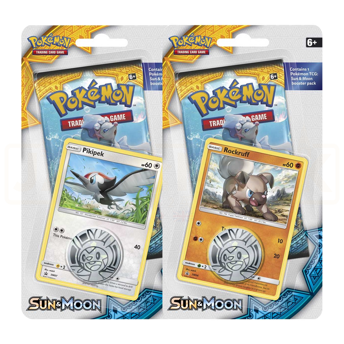 Pokemon Sun & Moon English Single Pack Blister