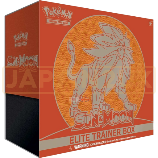 Pokemon Sun & Moon English Elite Trainer Box - Solgaleo
