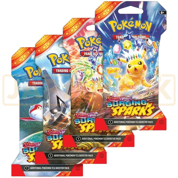 Pokemon Surging Sparks English Sleeved Booster Pack