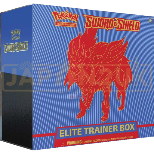 Pokemon Sword & Shield English Elite Trainer Box - Zamazenta