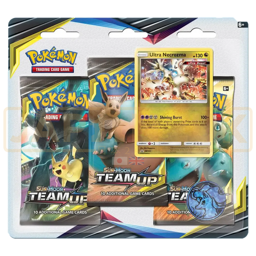 Pokemon Team Up English 3-Pack Blister - Ultra Necrozma
