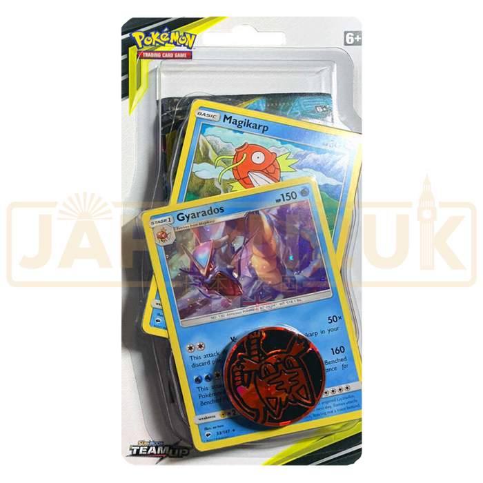 Pokemon Team Up English Premium Checklane Blister - Gyarados