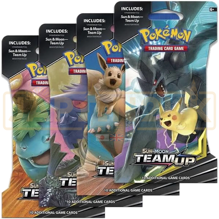 Pokemon Team Up English Sleeved Booster Pack