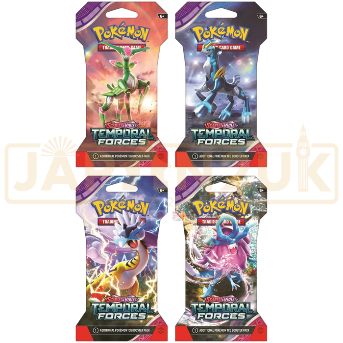 Pokemon Temporal Forces English Sleeved Booster Pack