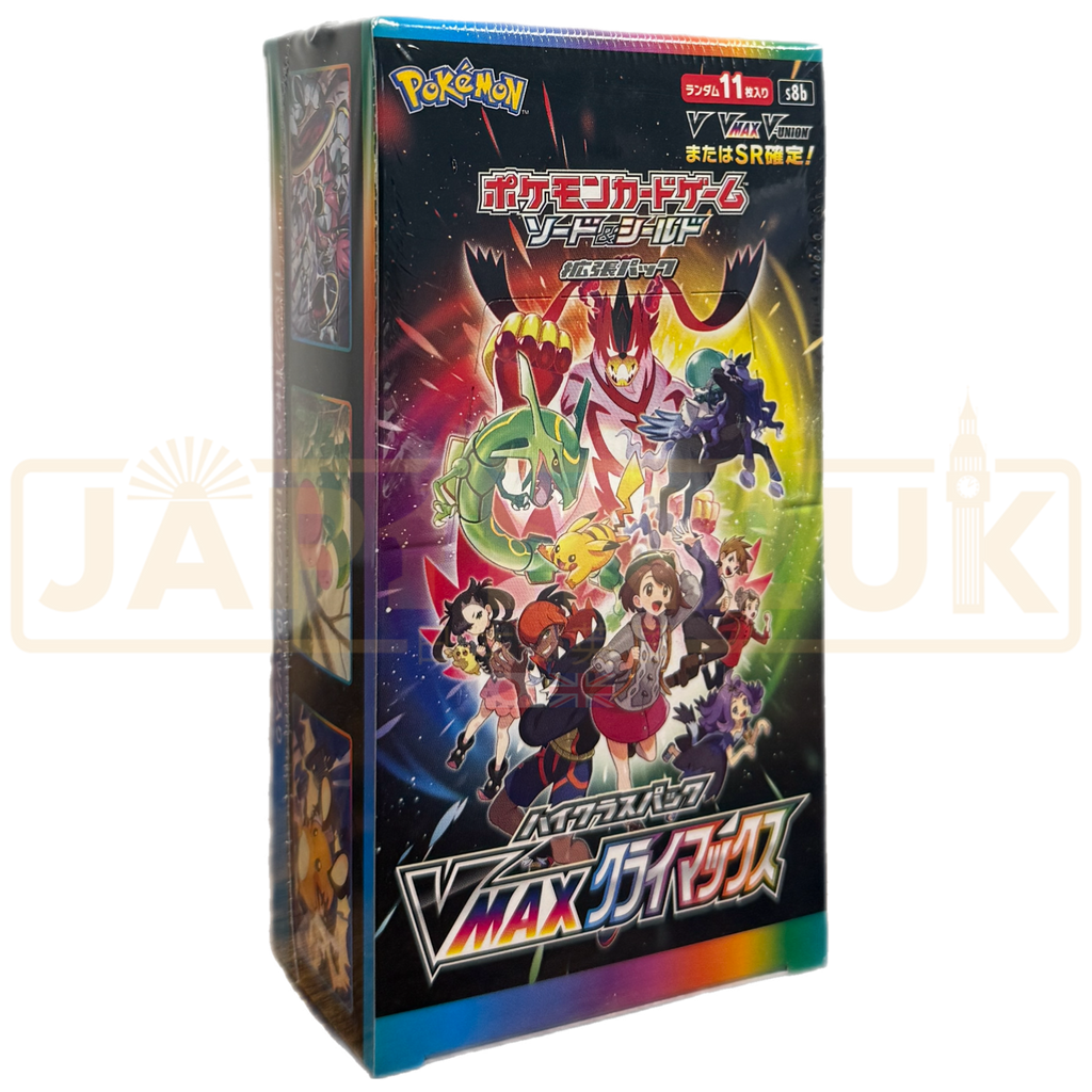 VMAX Climax Japanese Pokemon Booster Box VMAX Climax Japanese Pokemon Booster Box