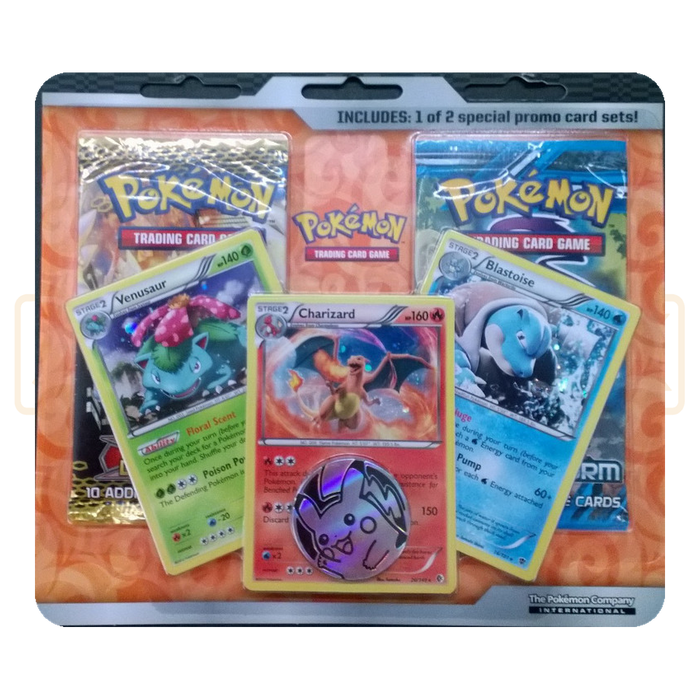 Pokemon XY Kanto English Two Pack Blister - First Partner Evolutions