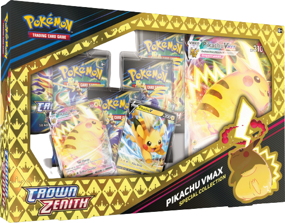 Pokemon Crown Zenith Pikachu VMAX Special Collection Box