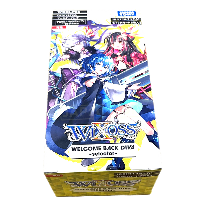 Wixoss TCG Welcome Back Diva Selector WXDi-P06 Japanese Booster Box