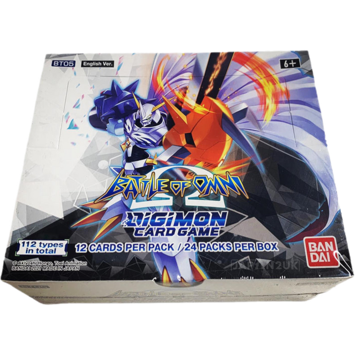 Digimon Battle Of Omni BT05 English Booster Box