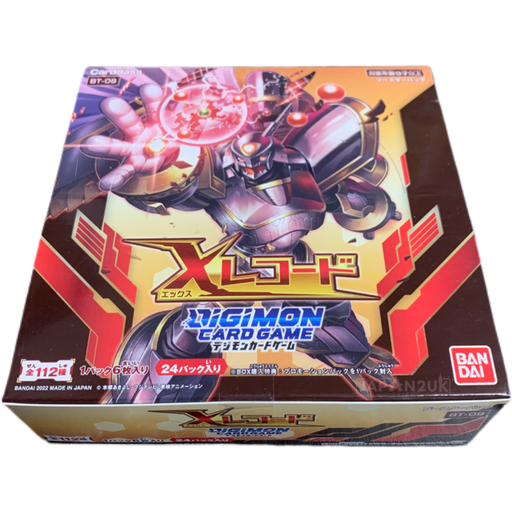 Digimon X Record BT-09 Japanese Booster Box Digimon X Record BT-09 Japanese Booster Box