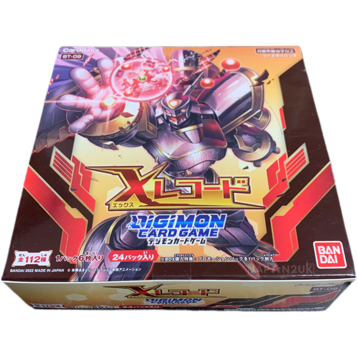 Digimon X Record BT-09 Japanese Booster Box