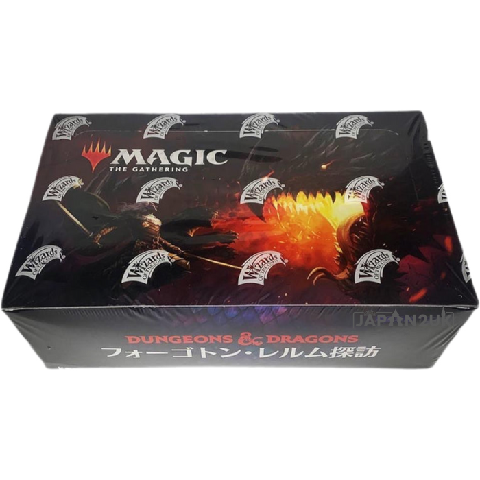Magic The Gathering Adventures In The Forgotten Realms Draft Japanese Booster Box - Japan2UK