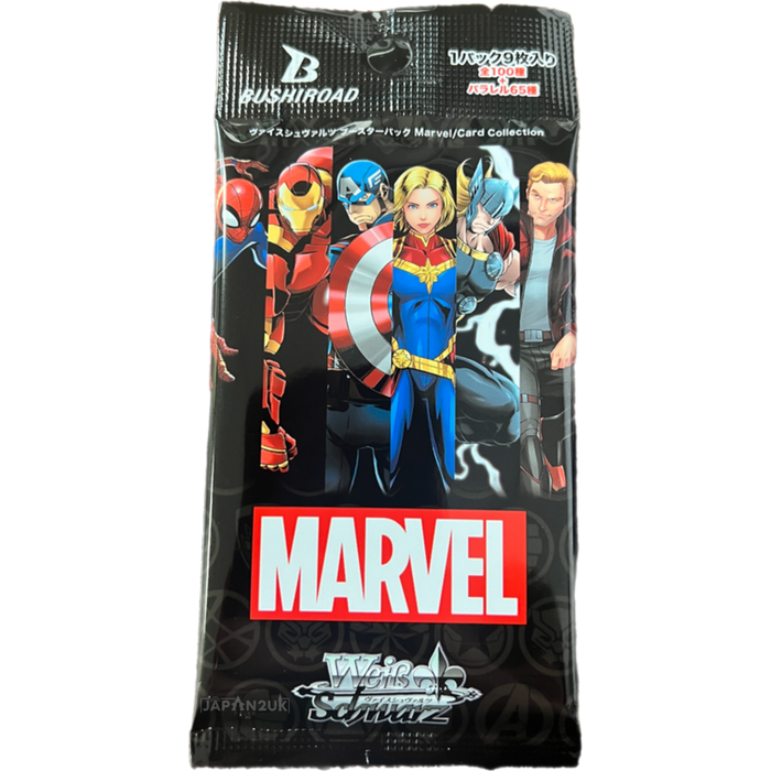 Weiss Schwarz Marvel Collection Japanese Booster Pack