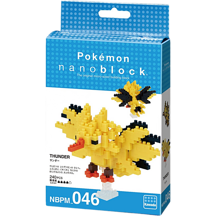 Nanoblock Pokemon - Zapdos NBPM_046