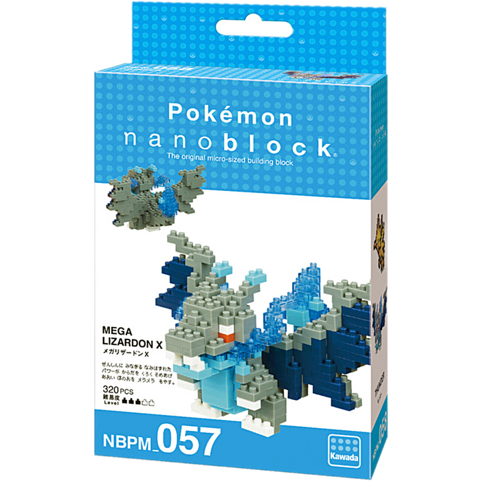 Nanoblock Pokemon - Mega Charizard X NBPM_057