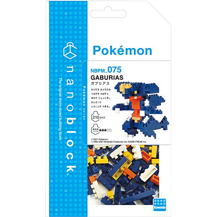 Nanoblock Pokemon - Garchomp NBPM_075