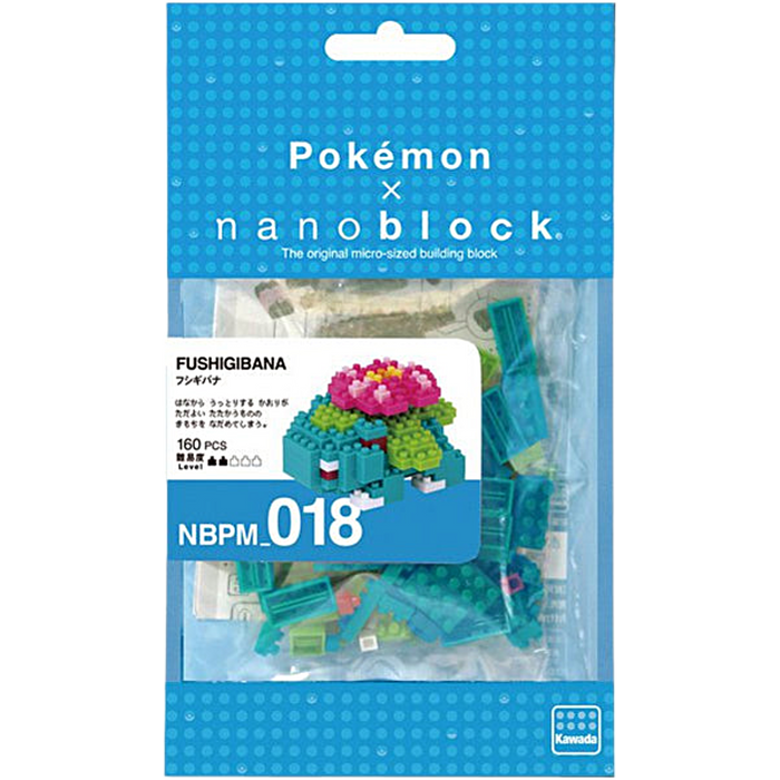 Nanoblock Pokemon - Venusaur NBPM_018