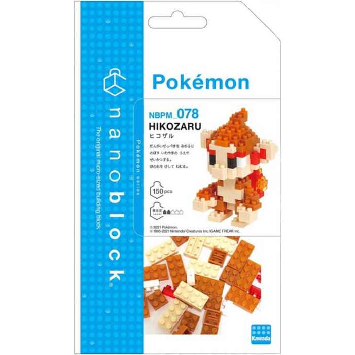 Nanoblock Pokemon - Chimchar NBPM_078