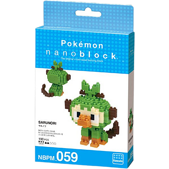 Nanoblock Pokemon - Grookey NBPM_059