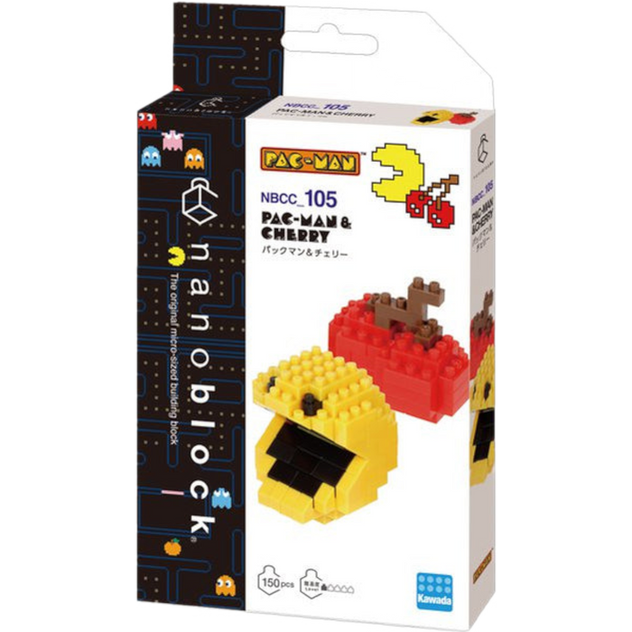 Nanoblock Pac-Man - Pac-Man & Cherry NBCC_105