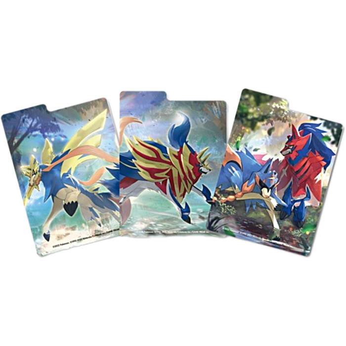 Pokemon Center Original Deck Case - Zacian & Zamazenta (Double)