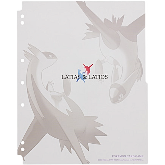 Pokemon Center Japan - Latias & Latios Binder Pocket Refill Pages