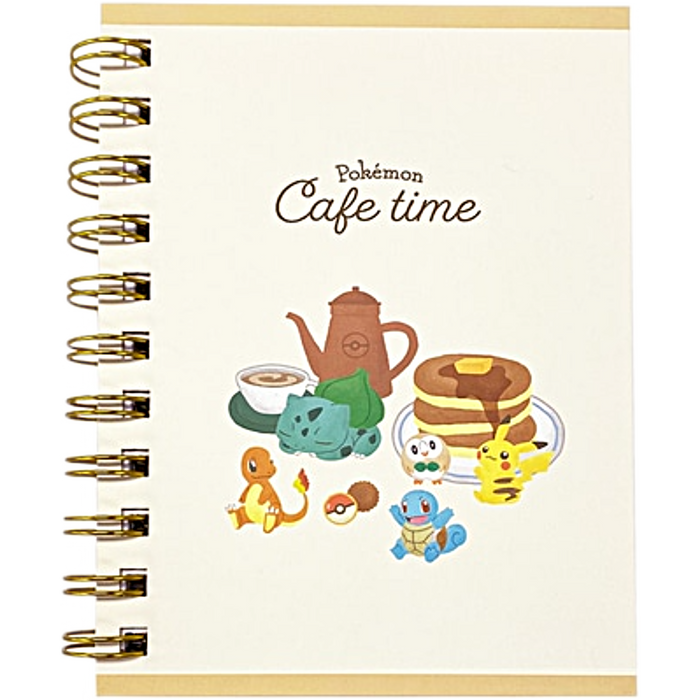 Pokemon Center Japan - Cafe Time A6W Notebook