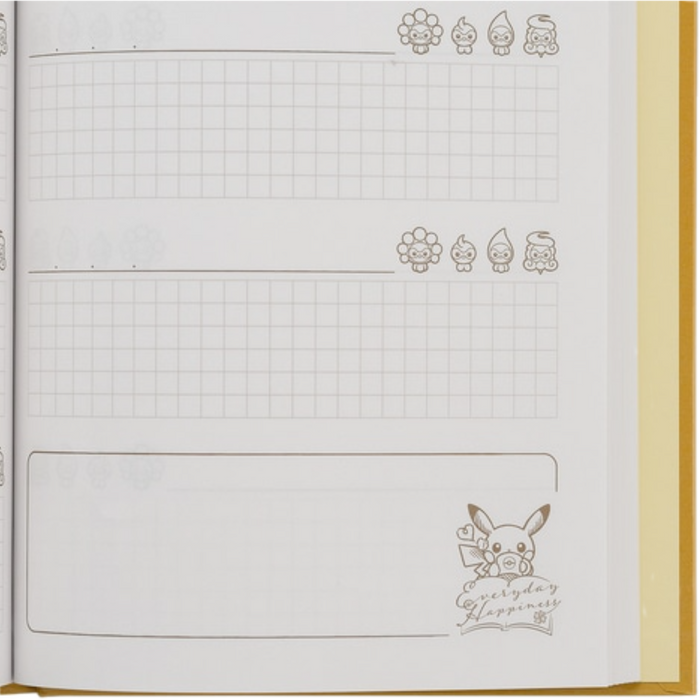 Pokemon Center Japan - Everyday Happiness Notebook