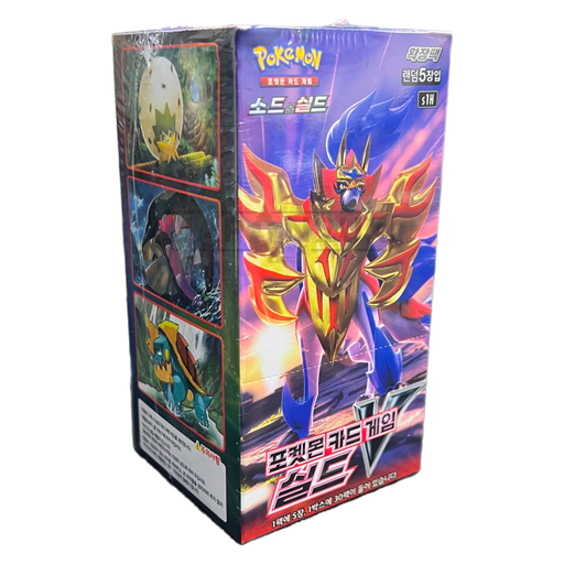 Pokemon Shield s1H Korean Booster Box