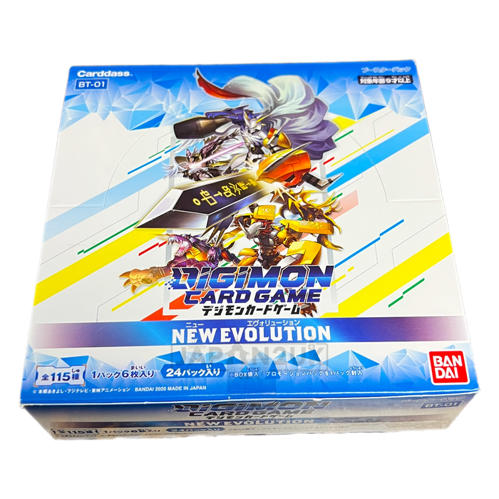 Digimon New Evolution BT-01 Japanese Booster Box