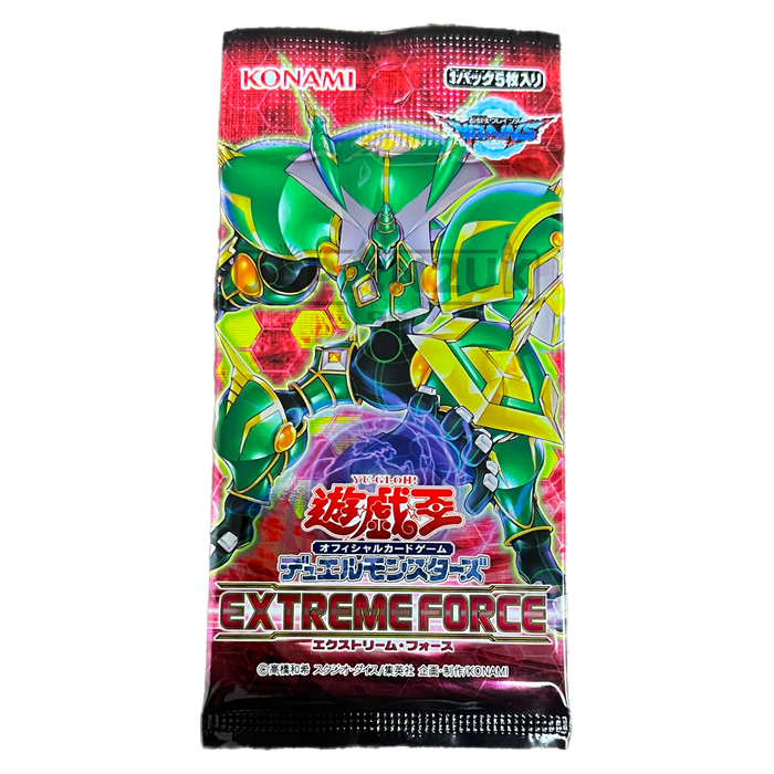 Yu-Gi-Oh! Extreme Force CG 1553 Japanese Booster Pack