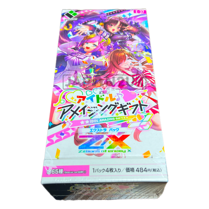 Z/X Zillions of enemy X - EX Pack Vol. 37 Idol Amazing Gift E-37 Japanese Booster Box