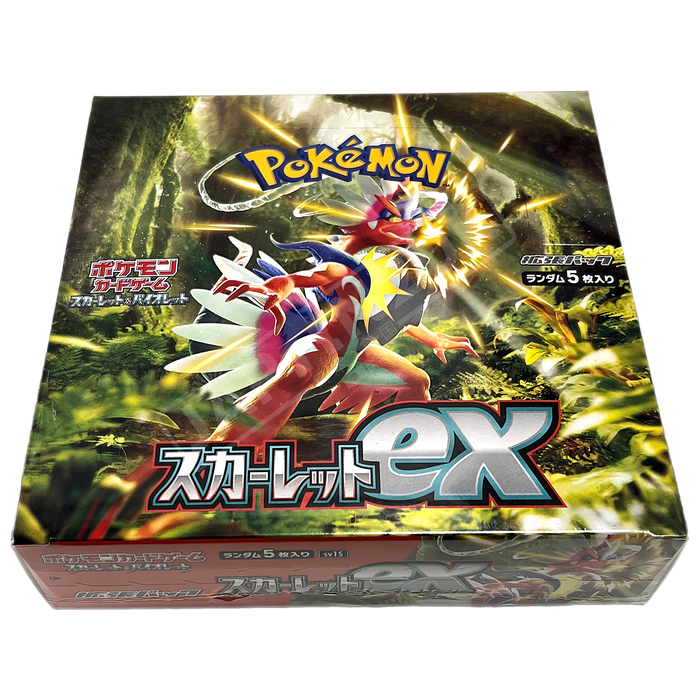 Pokemon Scarlet ex sv1S Japanese Booster Box