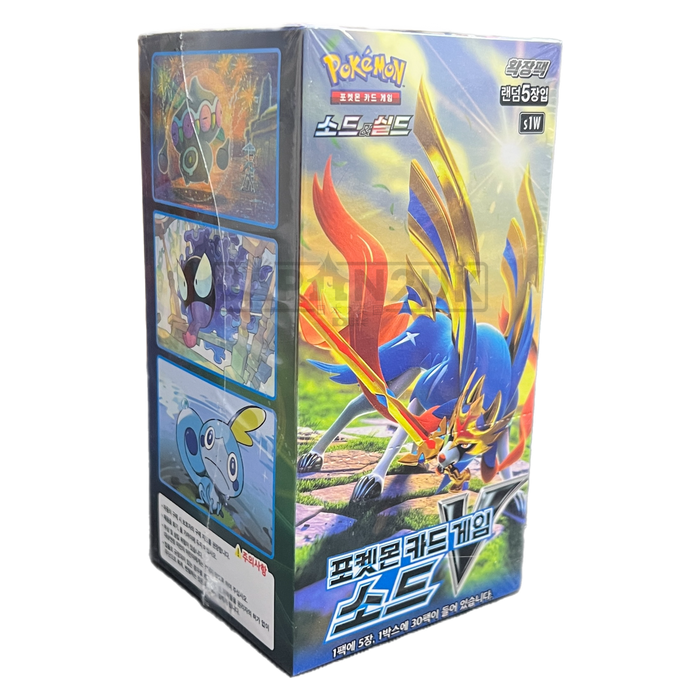 Pokemon Sword s1W Korean Booster Box