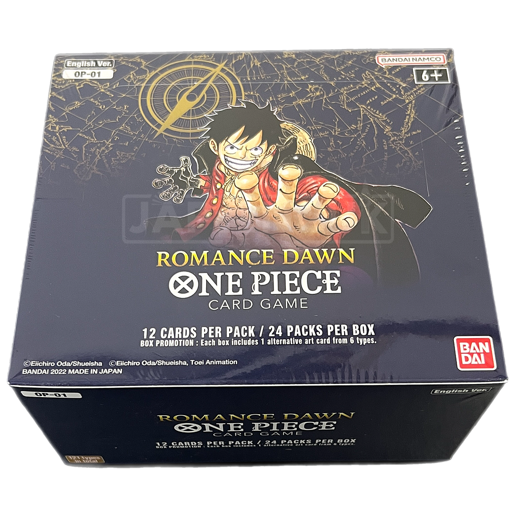 One Piece Romance Dawn OP-01 English Booster Box Japan2UK One Piece Romance Dawn OP-01 English Booster Box Japan2UK
