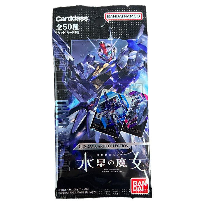 Gundam Card Collection Mobile Suit Gundam The Witch From Mercury Japanese Booster Pack