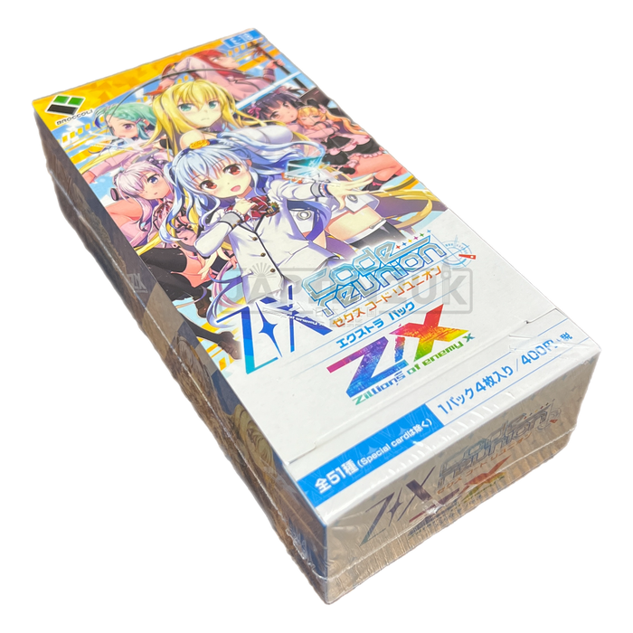 Z/X Zillions of enemy X - EX Pack Vol. 18 Code reunion E-18 Japanese Booster Box