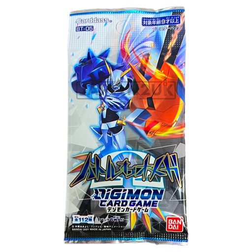 Digimon Battle Of Omega BT-05 Japanese Booster Pack