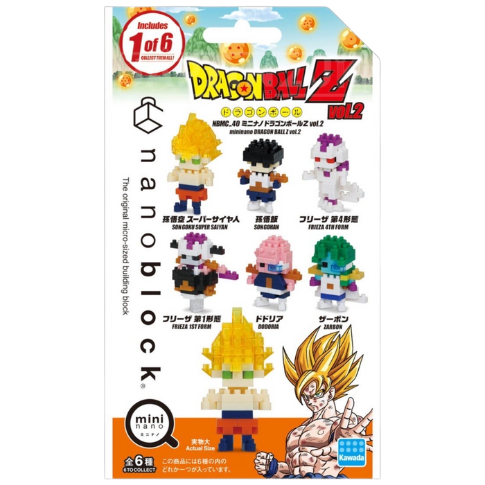 Dragon ball top z nanoblocks