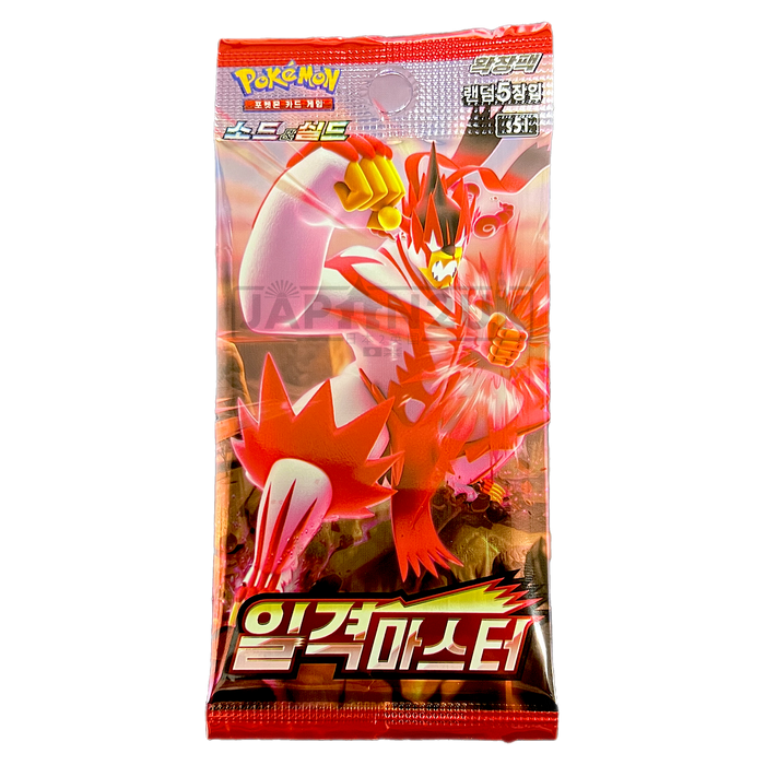 Pokemon Single Strike Master s5I Korean Booster Pack